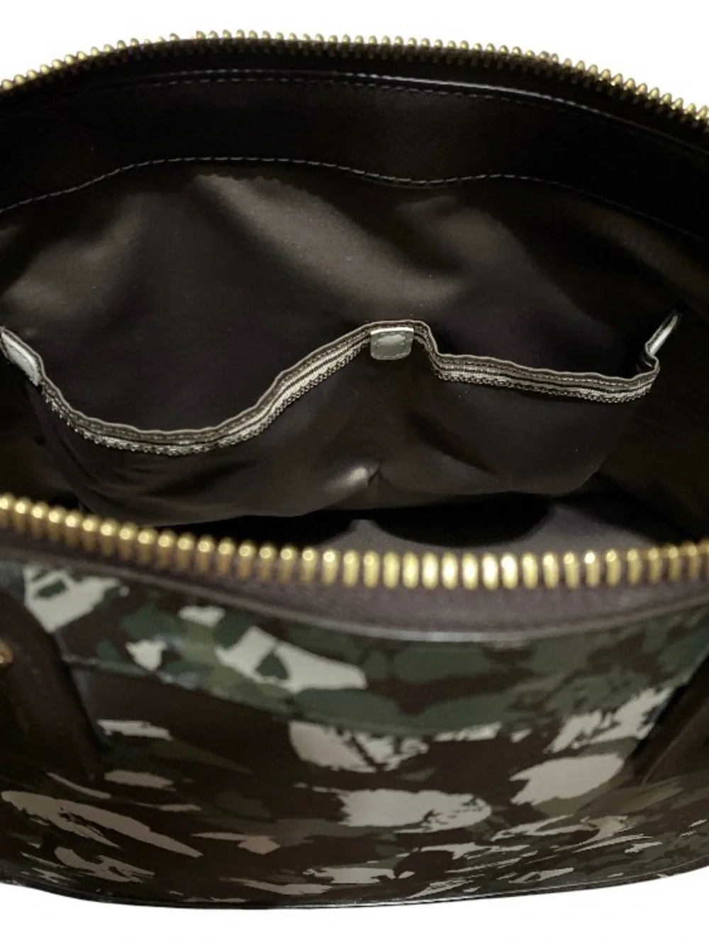 Henri Bendel Custom Patch Camo Satchel - Picture 14 of 14